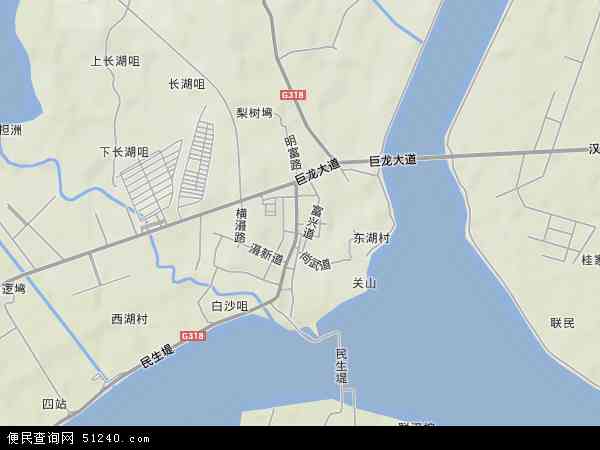 滠口地形图 - 滠口地形图高清版 - 2024年滠口地形图