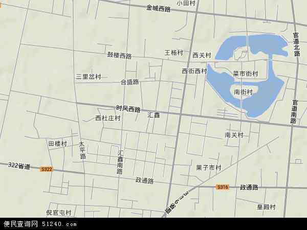 汇鑫地形图 - 汇鑫地形图高清版 - 2024年汇鑫地形图