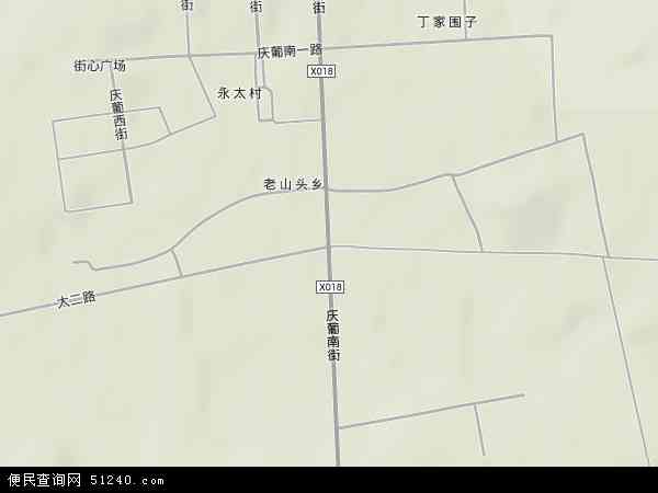 庆葡地形图 - 庆葡地形图高清版 - 2024年庆葡地形图