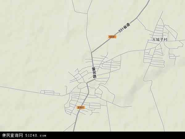 阿吉镇地形图 - 阿吉镇地形图高清版 - 2024年阿吉镇地形图
