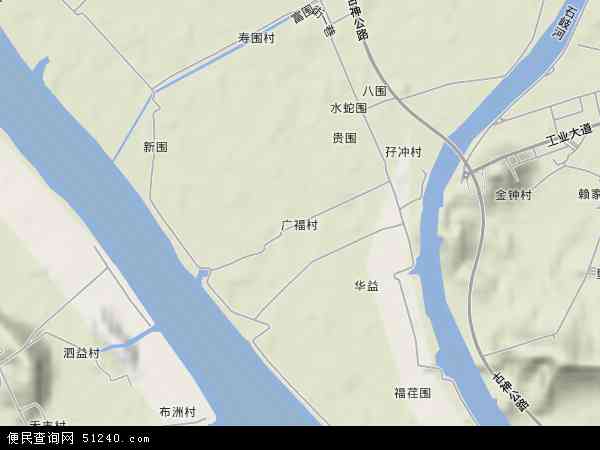 广福地形图 - 广福地形图高清版 - 2024年广福地形图