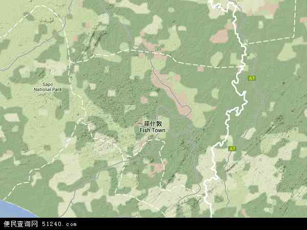 吉河地形图 - 吉河地形图高清版 - 2024年吉河地形图