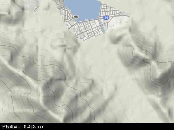 巨济市地形图 - 巨济市地形图高清版 - 2024年巨济市地形图