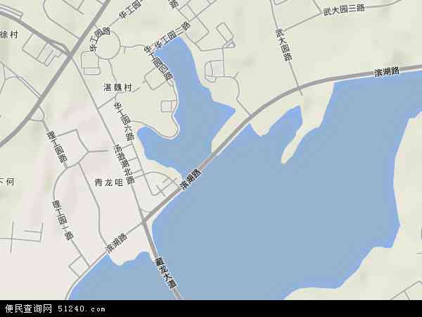 滨湖地形图 - 滨湖地形图高清版 - 2024年滨湖地形图
