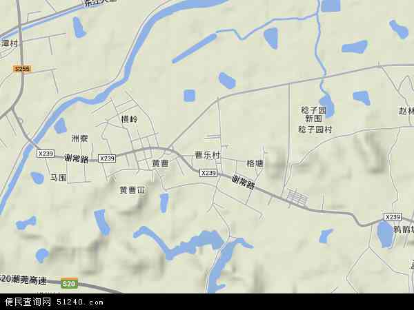 曹乐村地形图 - 曹乐村地形图高清版 - 2024年曹乐村地形图