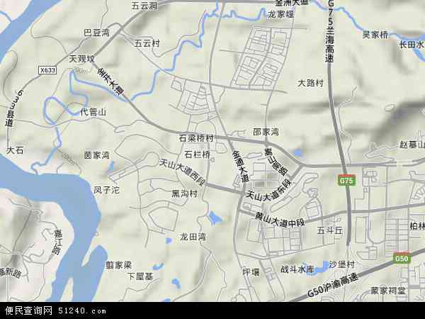 重庆市 > 市辖区 >  渝北区 大竹林 本站收录有:2021大竹林卫星地图