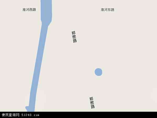 淮河路地形图 - 淮河路地形图高清版 - 2024年淮河路地形图