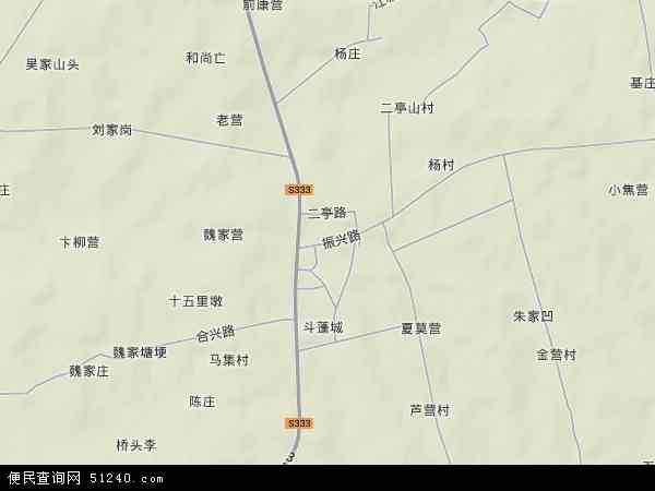 马集镇地形图 - 马集镇地形图高清版 - 2024年马集镇地形图