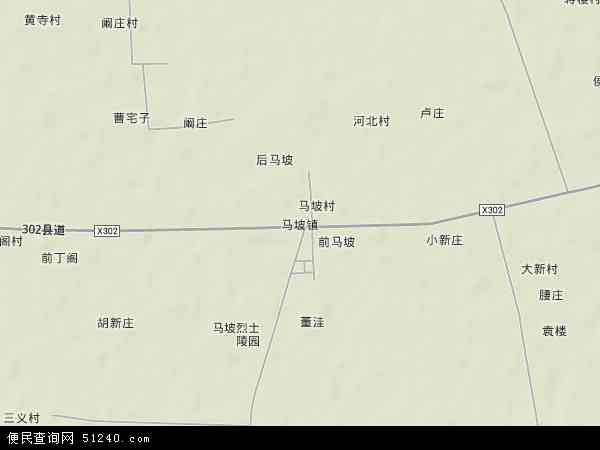 马坡镇地形图 - 马坡镇地形图高清版 - 2024年马坡镇地形图