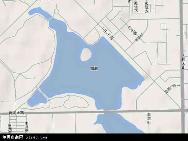 南湖地形图 - 南湖地形图高清版 - 2024年南湖地形图