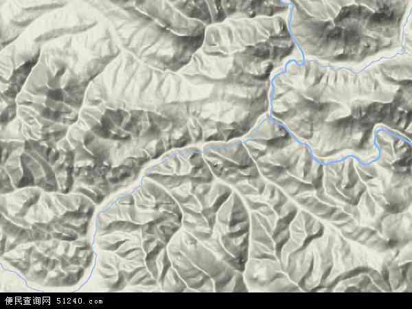 阿多乡地形图 - 阿多乡地形图高清版 - 2024年阿多乡地形图