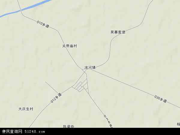 洮河镇地形图 - 洮河镇地形图高清版 - 2024年洮河镇地形图