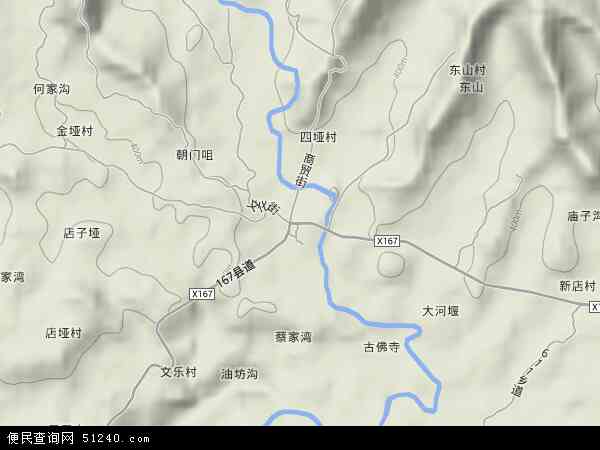 贵福镇地形图 - 贵福镇地形图高清版 - 2024年贵福镇地形图