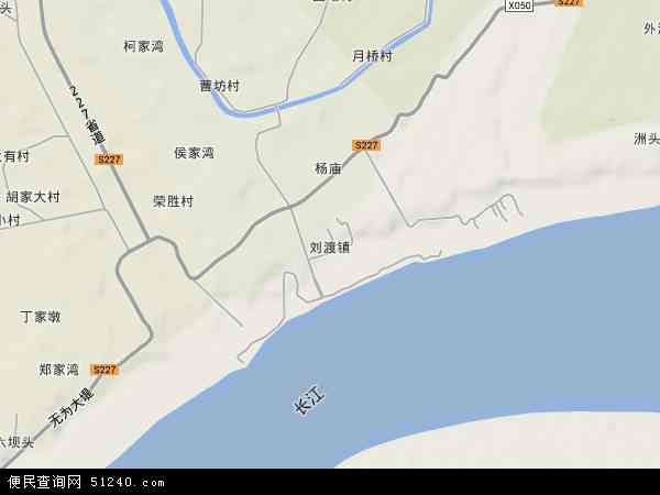 刘渡镇地形图 - 刘渡镇地形图高清版 - 2024年刘渡镇地形图