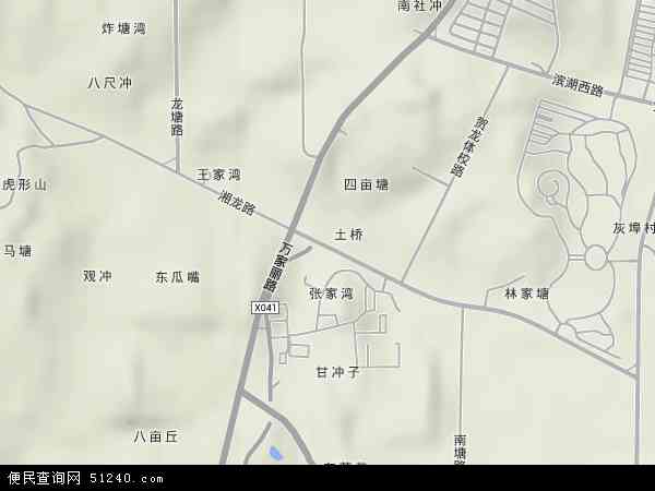 湘龙地形图 - 湘龙地形图高清版 - 2024年湘龙地形图