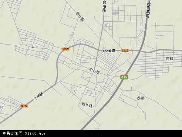 西柳镇地形图 - 西柳镇地形图高清版 - 2024年西柳镇地形图