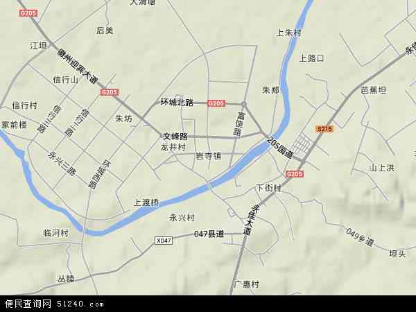 中国 安徽省 黄山市 徽州区 岩寺镇本站收录有:2021岩寺镇卫星地图