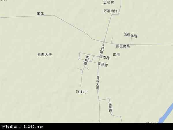 俞垛镇地形图 - 俞垛镇地形图高清版 - 2024年俞垛镇地形图