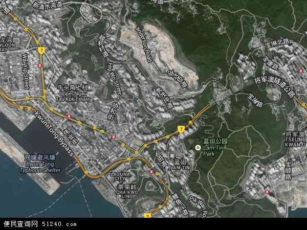 观塘区卫星地图 - 观塘区高清卫星地图 - 观塘区高清航拍地图 - 2024年观塘区高清卫星地图