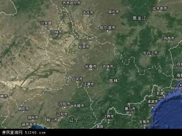 吉林省卫星地图 - 吉林省高清卫星地图 - 吉林省高清航拍地图 - 2024年吉林省高清卫星地图