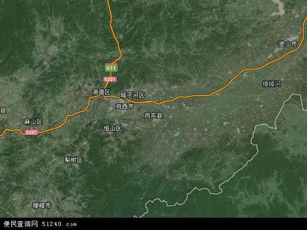鸡东县卫星地图 - 鸡东县高清卫星地图 - 鸡东县高清航拍地图 - 2024年鸡东县高清卫星地图