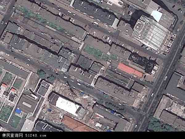 中国吉林省长春市德惠市建设地图(卫星地图)