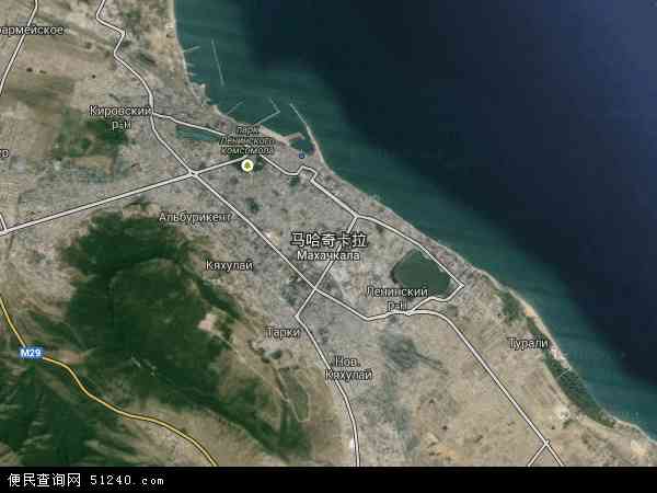 马哈奇卡拉卫星地图 - 马哈奇卡拉高清卫星地图 - 马哈奇卡拉高清航拍地图 - 2024年马哈奇卡拉高清卫星地图
