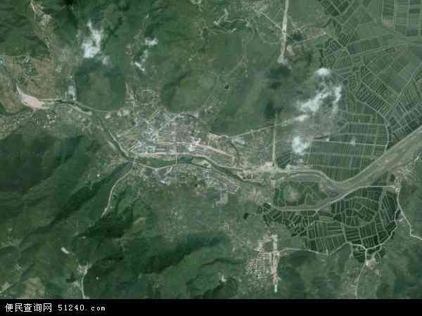 中国浙江省台州市三门县沙柳镇地图(卫星地图)