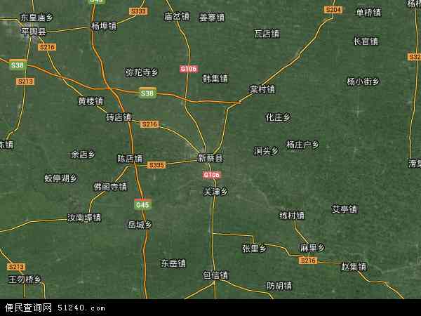 新蔡县卫星地图 - 新蔡县高清卫星地图 - 新蔡县高清航拍地图 - 2024年新蔡县高清卫星地图