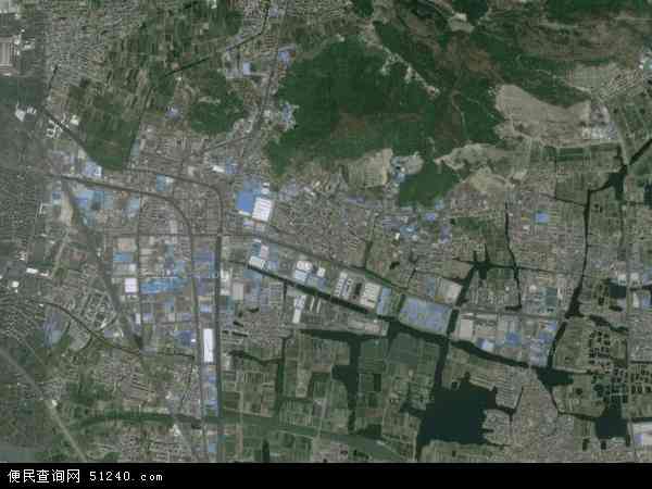 中国浙江省杭州市萧山区衙前镇地图(卫星地图)