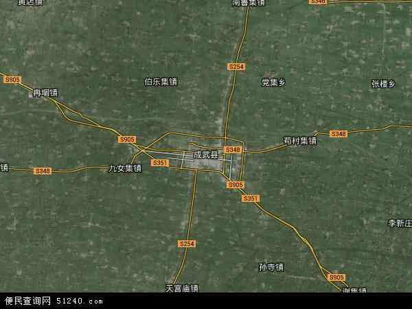 成武县卫星地图 - 成武县高清卫星地图 - 成武县高清航拍地图 - 2024年成武县高清卫星地图