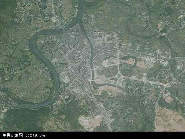 龙南镇卫星地图 - 龙南镇高清卫星地图 - 龙南镇高清航拍地图 - 2021
