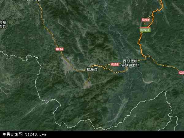 勐海县卫星地图 - 勐海县高清卫星地图 - 勐海县高清航拍地图 - 2024年勐海县高清卫星地图