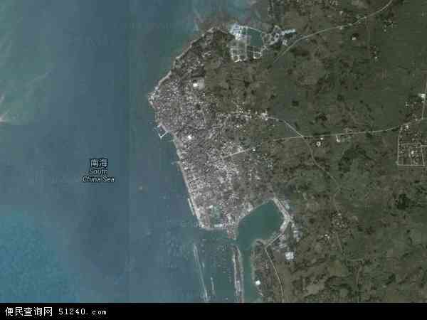 硇洲镇卫星地图 - 硇洲镇高清卫星地图 - 硇洲镇高清航拍地图 - 2024年硇洲镇高清卫星地图