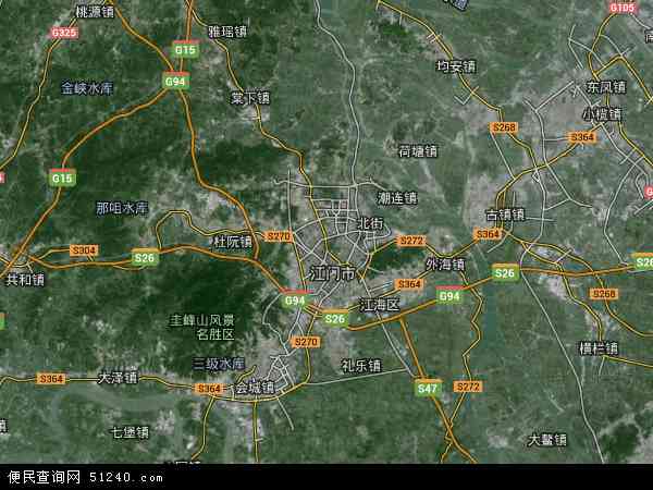 蓬江区卫星地图 - 蓬江区高清卫星地图 - 蓬江区高清航拍地图 - 2024年蓬江区高清卫星地图
