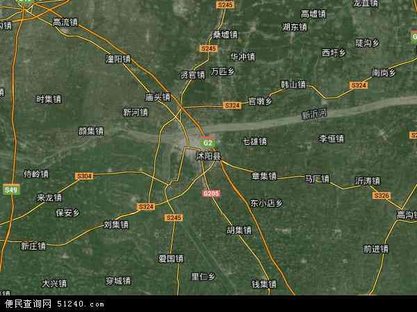 沭阳县卫星地图 - 沭阳县高清卫星地图 - 沭阳县高清航拍地图 - 2021