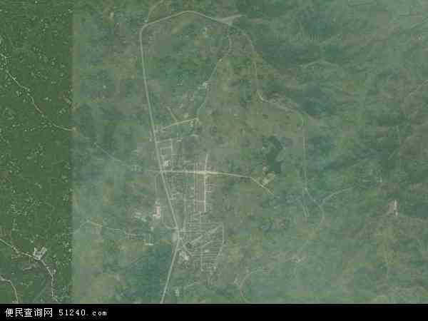 中国四川省广安市广安区协兴镇地图(卫星地图)