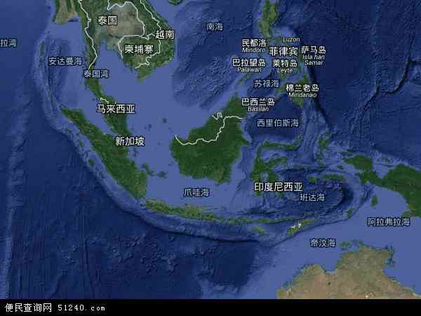 印度尼西亚卫星地图 - 印度尼西亚高清卫星地图 - 印度尼西亚高清航拍