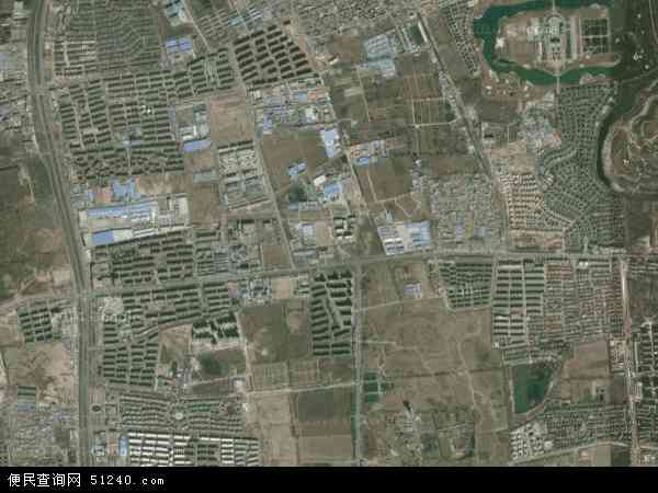 中国北京市昌平区北七家镇地图(卫星地图)