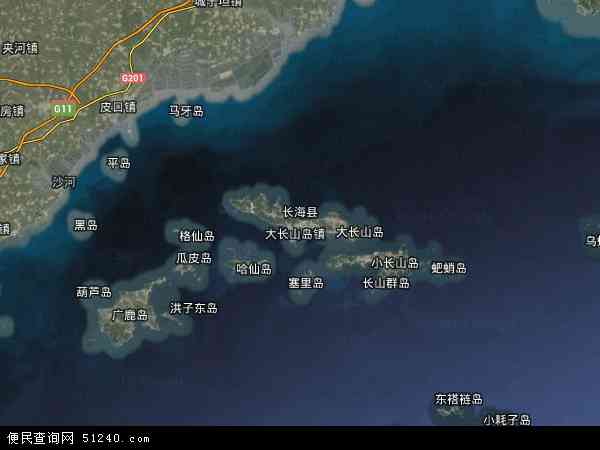长海县卫星地图 - 长海县高清卫星地图 - 长海县高清航拍地图 - 2024年长海县高清卫星地图