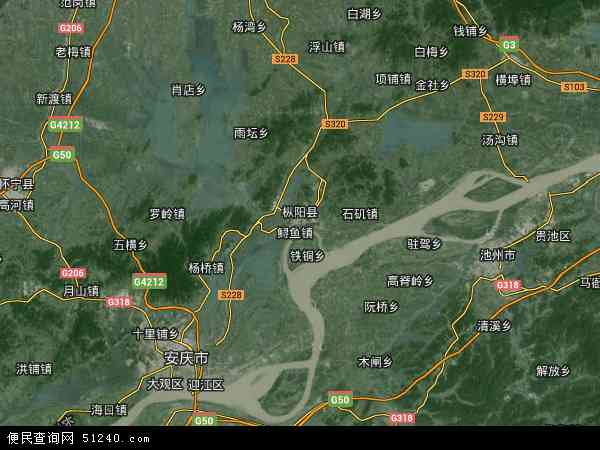枞阳县卫星地图 - 枞阳县高清卫星地图 - 枞阳县高清航拍地图 - 2024年枞阳县高清卫星地图