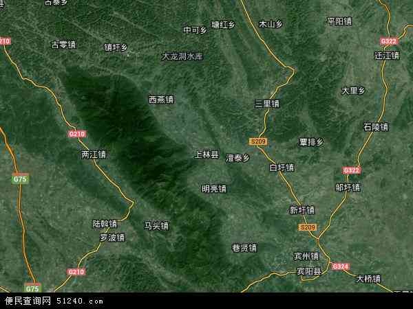 上林县卫星地图 - 上林县高清卫星地图 - 上林县高清航拍地图 - 2024年上林县高清卫星地图