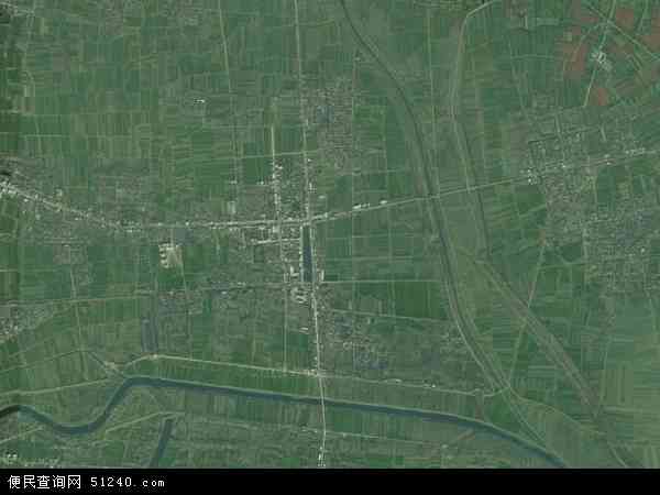 中国安徽省阜阳市阜南县段郢乡地图(卫星地图)