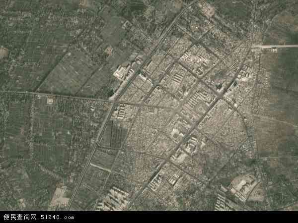 喀拉喀什镇卫星地图 - 喀拉喀什镇高清卫星地图 - 喀拉喀什镇高清航拍地图 - 2024年喀拉喀什镇高清卫星地图