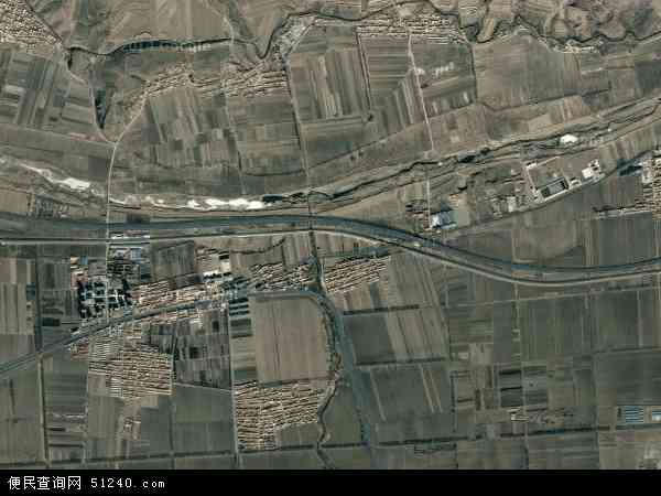 中国内蒙古自治区赤峰市红山区红庙子镇地图(卫星地图)