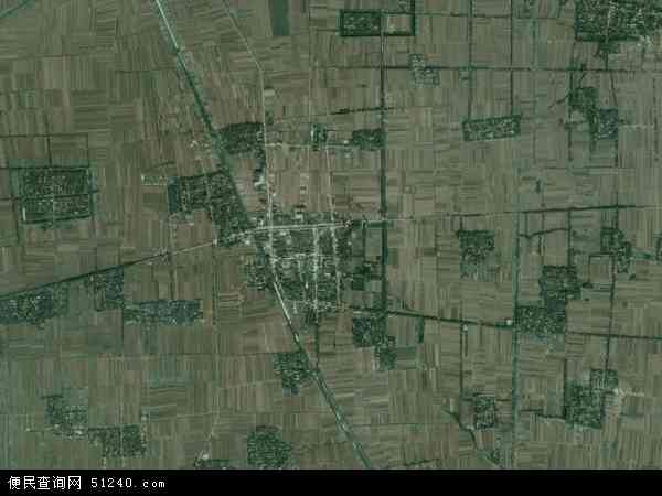 中国安徽省亳州市利辛县旧城镇地图(卫星地图)