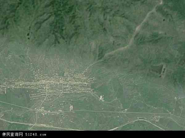 中国吉林省白山市靖宇县龙泉镇地图(卫星地图)