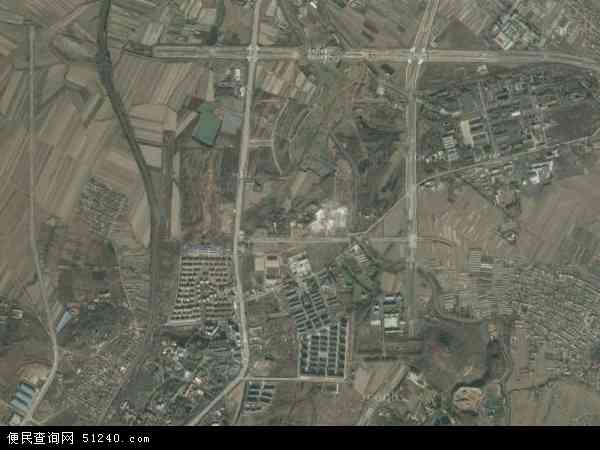 中国辽宁省鞍山市千山区汤岗子牧场地图(卫星地图)