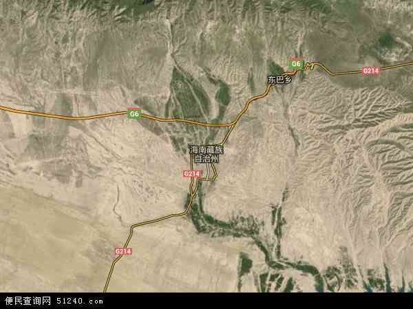海南藏族自治州卫星地图 - 海南藏族自治州高清卫星地图 - 海南藏族自治州高清航拍地图 - 2024年海南藏族自治州高清卫星地图