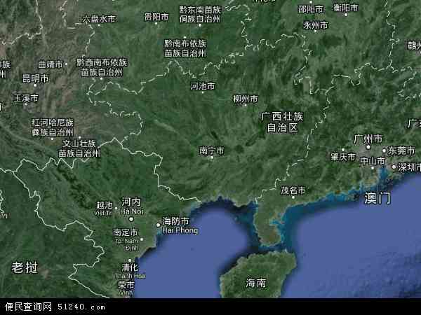 广西壮族自治区卫星地图 - 广西壮族自治区高清卫星地图 - 广西壮族自治区高清航拍地图 - 2024年广西壮族自治区高清卫星地图